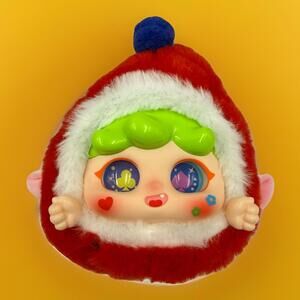 MIGO Dream Circus Red Hat Sheep Plush Toy Badge Keychain